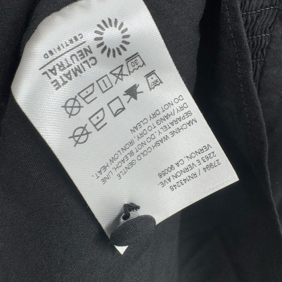 Reformation Dolan Dress - Maxi Black Size 2 B1602 - Picture 6 of 9